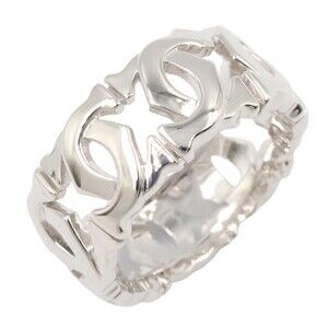 Cartier Entrelaces Ring 18Kwg White #308882C15B